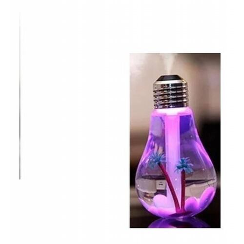 Difusor Aromaterapia Humificador Foco Palmera Usb Luz Led 