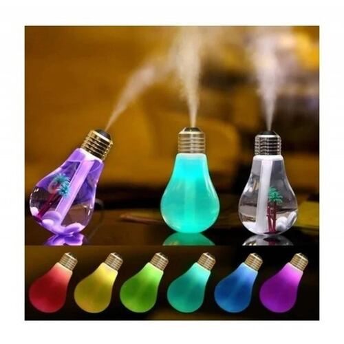 Difusor Aromaterapia Humificador Foco Palmera Usb Luz Led 
