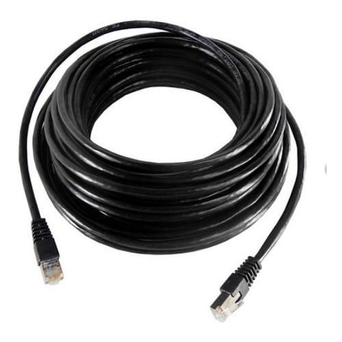 Cable Utp Cat 6 Exterior 20 Metros Red Rj45 Alta Velocidad .