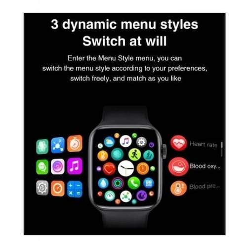 Reloj Inteligente Smartwatch X22 Pro Negro