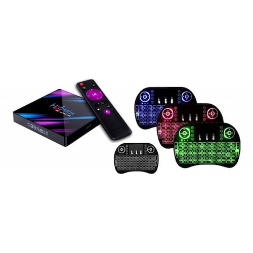 Android 9.0 Tv Box 4 Gb Ram 32 Gb + Teclado Inalambrico 