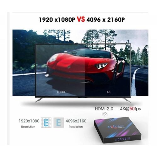 Android 9.0 Tv Box 4 Gb Ram 32 Gb + Teclado Inalambrico 