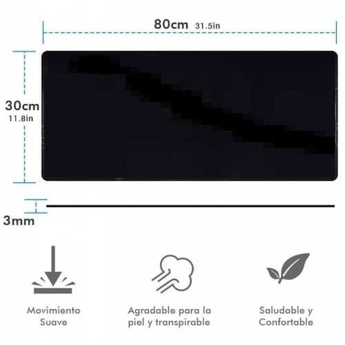 Mouse Pad Alfombrilla Extra Grande + Mouse Inalámbrico .