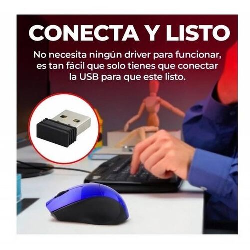 Mouse Pad Alfombrilla Extra Grande + Mouse Inalámbrico .