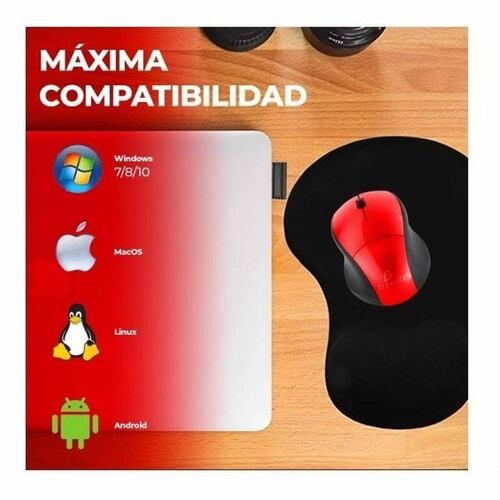 Mouse Pad Alfombrilla Extra Grande + Mouse Inalámbrico .
