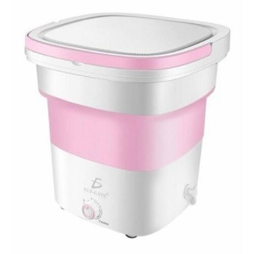 Mini Lavadora Portátil Plegable 11.5l rosa