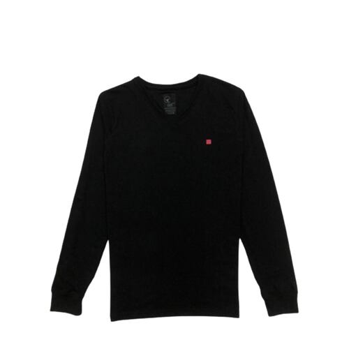 Playera Control Cuello V Manga Larga .