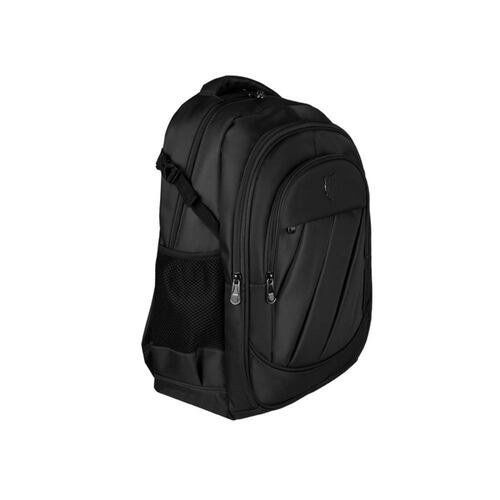 Mochila Kswiss Escolar Backpack Negra Jhon