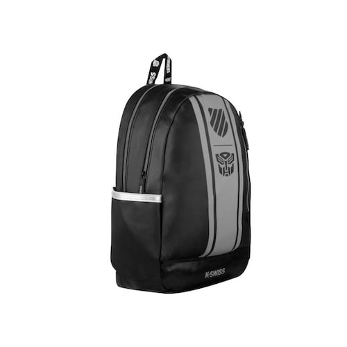 Mochila Kswiss Escolar Backpack Capi Transformers Negro