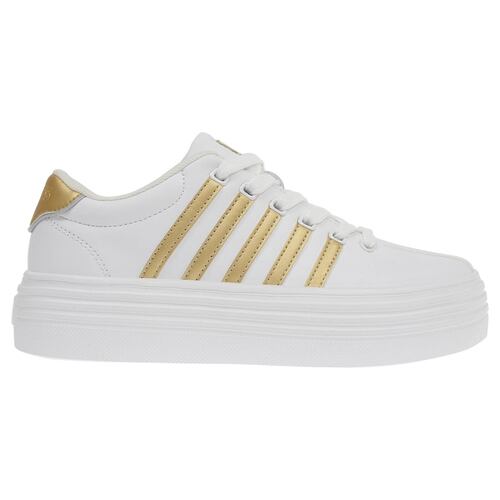 Tenis K-Swiss COURT PRO V HIGH Color Blanco Mujer