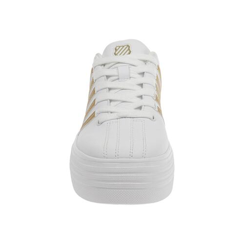 Tenis K-Swiss COURT PRO V HIGH Color Blanco Mujer