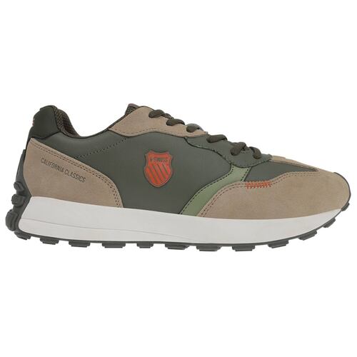 Tenis K-Swiss EMME Color Verde/Beige Hombre