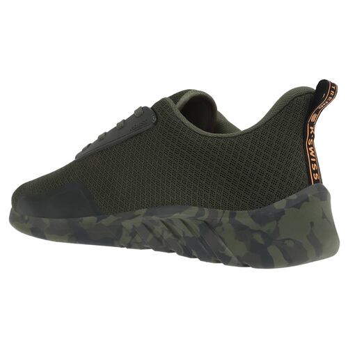 Tenis K-Swiss FORCE CAMO Color Verde Olivo Hombre