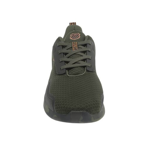 Tenis K-Swiss FORCE CAMO Color Verde Olivo Hombre