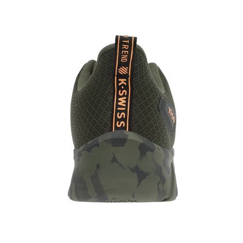 Tenis K-Swiss FORCE CAMO Color Verde Olivo Hombre