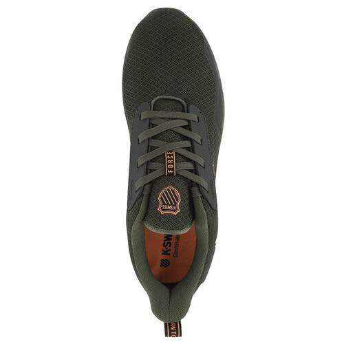 Tenis K-Swiss FORCE CAMO Color Verde Olivo Hombre