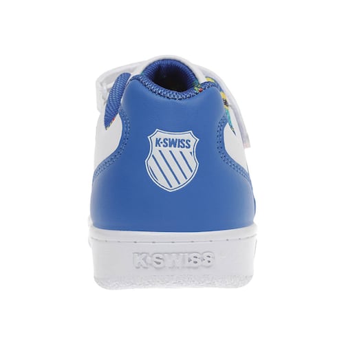 Tenis K-Swiss MIKE Color Blanco/Colores Niños