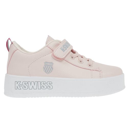 Tenis K-Swiss MINI TRINITY PLATFORM Color Rosa Niños