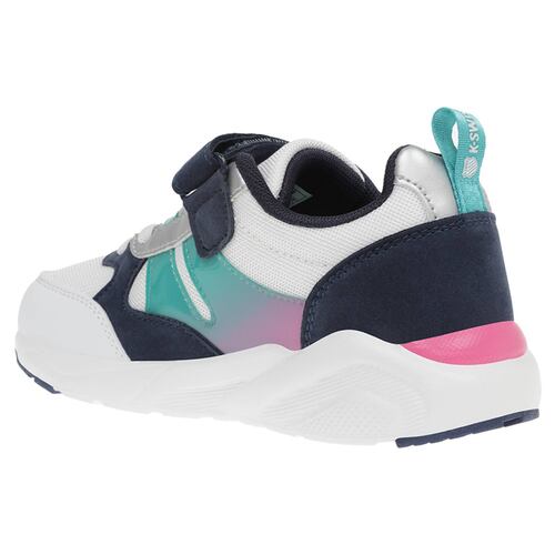 Tenis K-Swiss WIRDO Color Blanco/Azul Niños