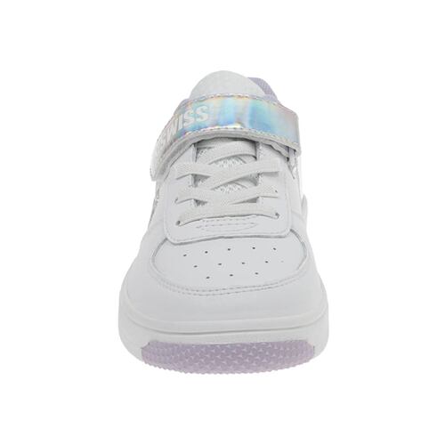 Tenis K-Swiss SALT 2 Color Blanco/Plata Niños