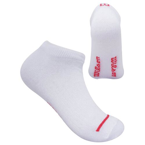 PAQUETE CALCETINES TIN CABALLERO WILSON SIN FELPA 22 PARES BLANCO LISO UNITALLA(25cm-29cm)