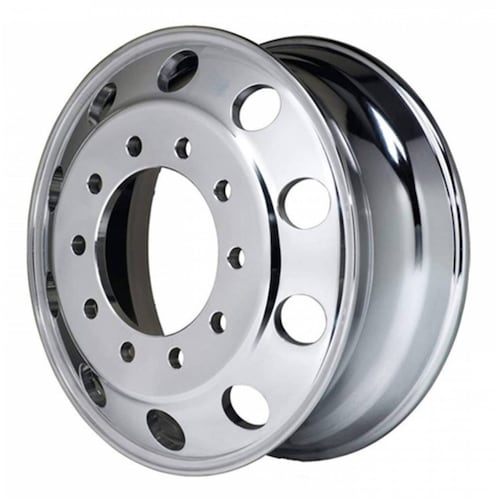 Rines 22.5x8.25 TDI-TRUCK WHEELS UNEMON ALUMINIO PULIDO AMBOS LADOS 10 VENTILAS