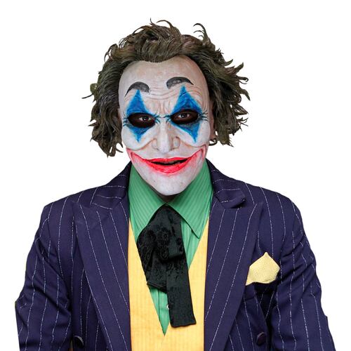 Máscara De Jocker Guason Crazy Jack Clown Ghoulish Productions Disfraz Halloween