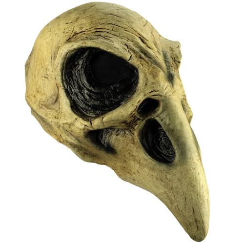 Máscara De Cráneo de Cuervo Crow Skull Ghoulish Productions Disfraz Halloween