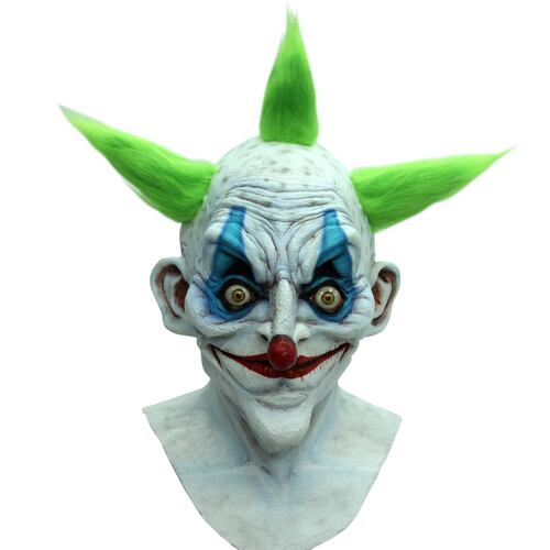 Máscara De Payaso Clasico Old Clown Poseido Halloween Ghoulish Productions
