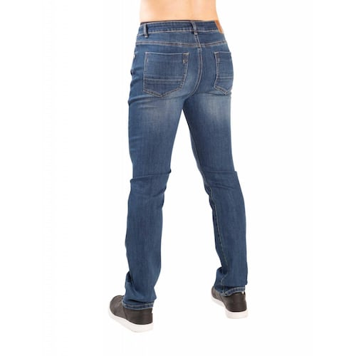 Pantalon slim fit hombre jeanswest black mezclilla confort 057 