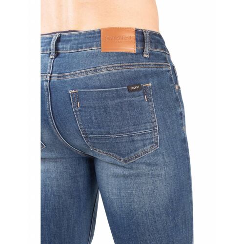 Pantalon slim fit hombre jeanswest black mezclilla confort 057 