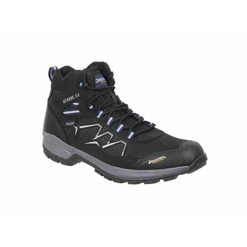 Bota Hiking Discovery Expedition Color Negro Rhon Para Caballero