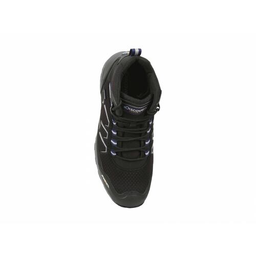 Bota Hiking Discovery Expedition Color Negro Rhon Para Caballero