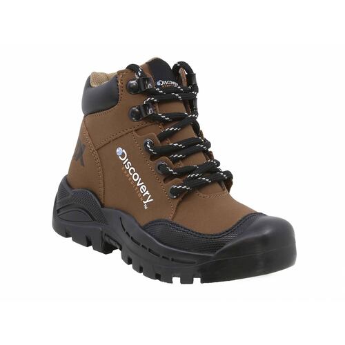 Bota Uso Rudo Discovery Expedition Kids Ajusco 3010 Café para Niño