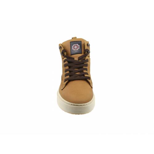 Sneaker Hig Top Swissbrand Olten 291 Camel Hombre