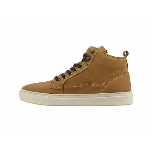 Sneaker Hig Top Swissbrand Olten 291 Camel Hombre