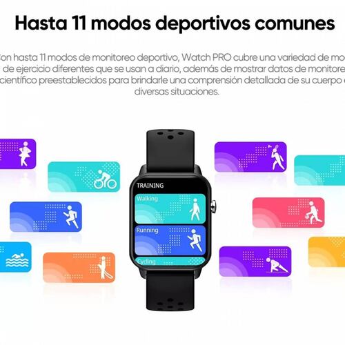Smartwatch TECNO watch PRO contesta llamadas y recibe notificaciones