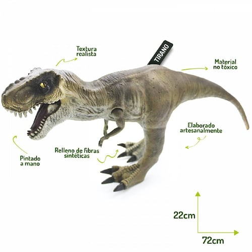 Tirano. Juguete De Dinosaurio Realista 