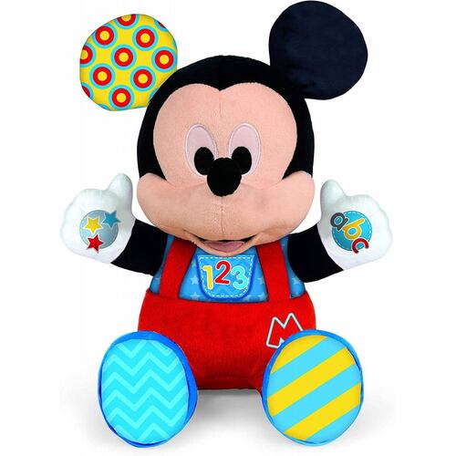 Peluche Baby Mickey Disney Con Sonido 36 cm Tela Suave .