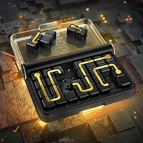 Juego De Destreza IQ Circuit 120 Retos Lógica Smart Games .