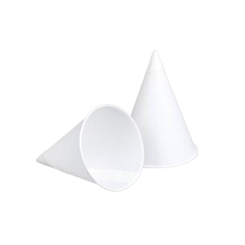 Conos De Papel Para Agua 118 ml 4 Oz 250 Pzas 
