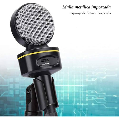 Micrófono para PC y móviles con tripié 930B