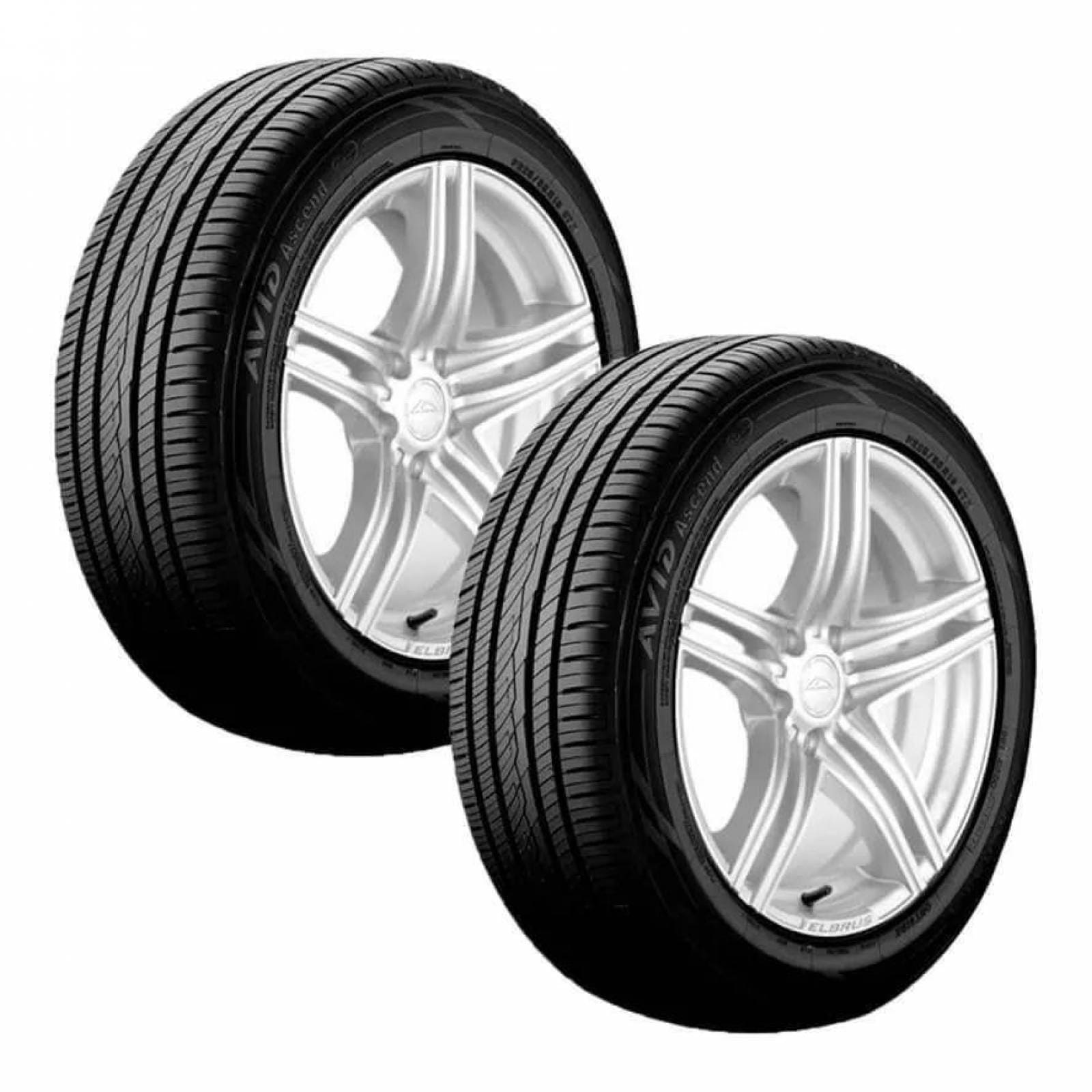 Paquete De 2 Llantas 235/60 R17 Yokohama Avid Ascend Gt 102h
