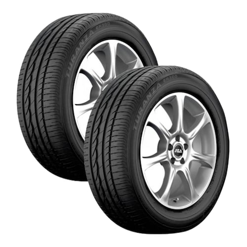 Paquete De 2 Llantas 205/55R16 Bridgestone Turanza Er300 91V