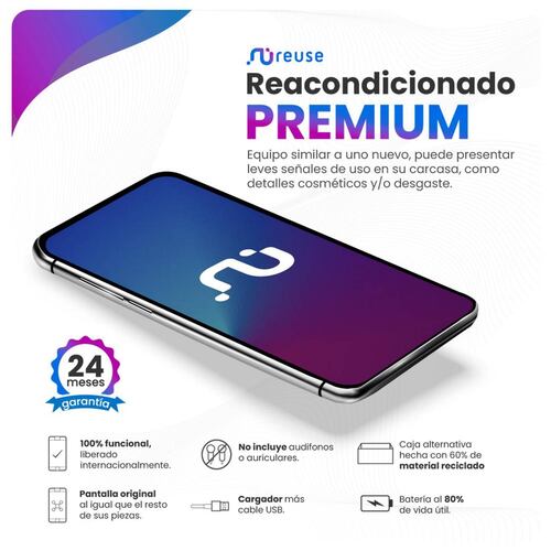 Samsung Galaxy S20 Plus 128GB Azul Metálico Reacondicionado 
