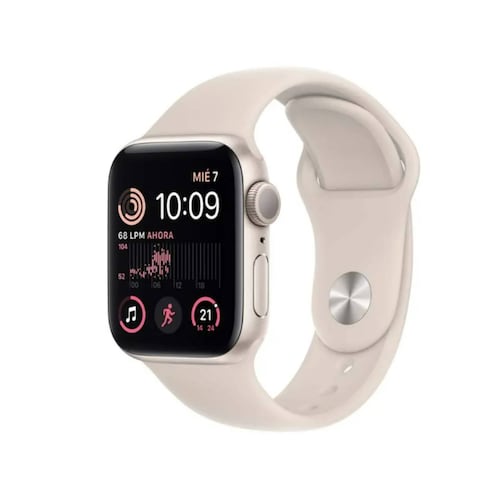 Apple Watch SE (2d gen) Aluminio (40mm) Blanco Reacondicionado 