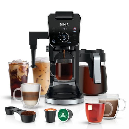 Cafetera Ninja CFP301 12 tazas, 9 tamaños, 4 programas, Dualbrew Pro 