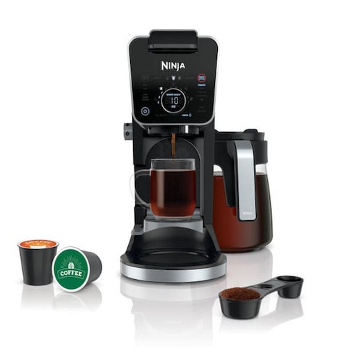 Cafetera Ninja CFP301 12 tazas, 9 tamaños, 4 programas, Dualbrew Pro 