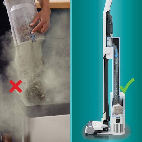 Aspiradora inalámbrica con auto vaciado - Shark WS642AE 