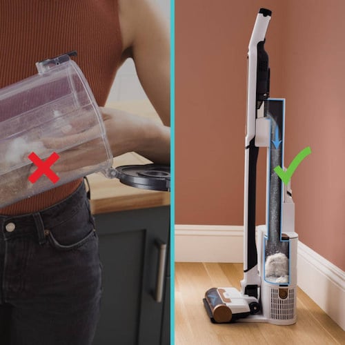 Aspiradora inalámbrica con auto vaciado - Shark WS642AE 